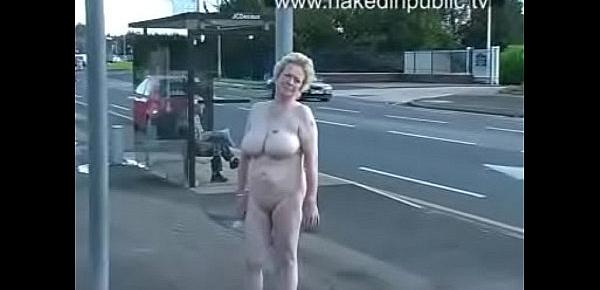  Margaret granny nude in public 2